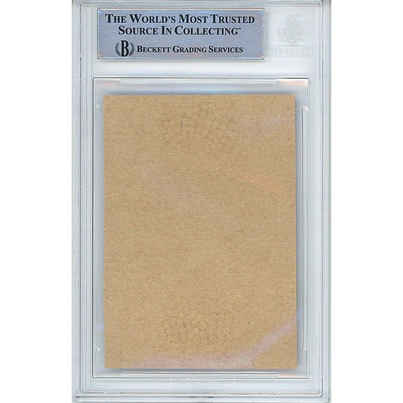 Jackie Slater Autographed Football Cut Los Angeles Rams Beckett Authentic Slab - Picture 3 of 5